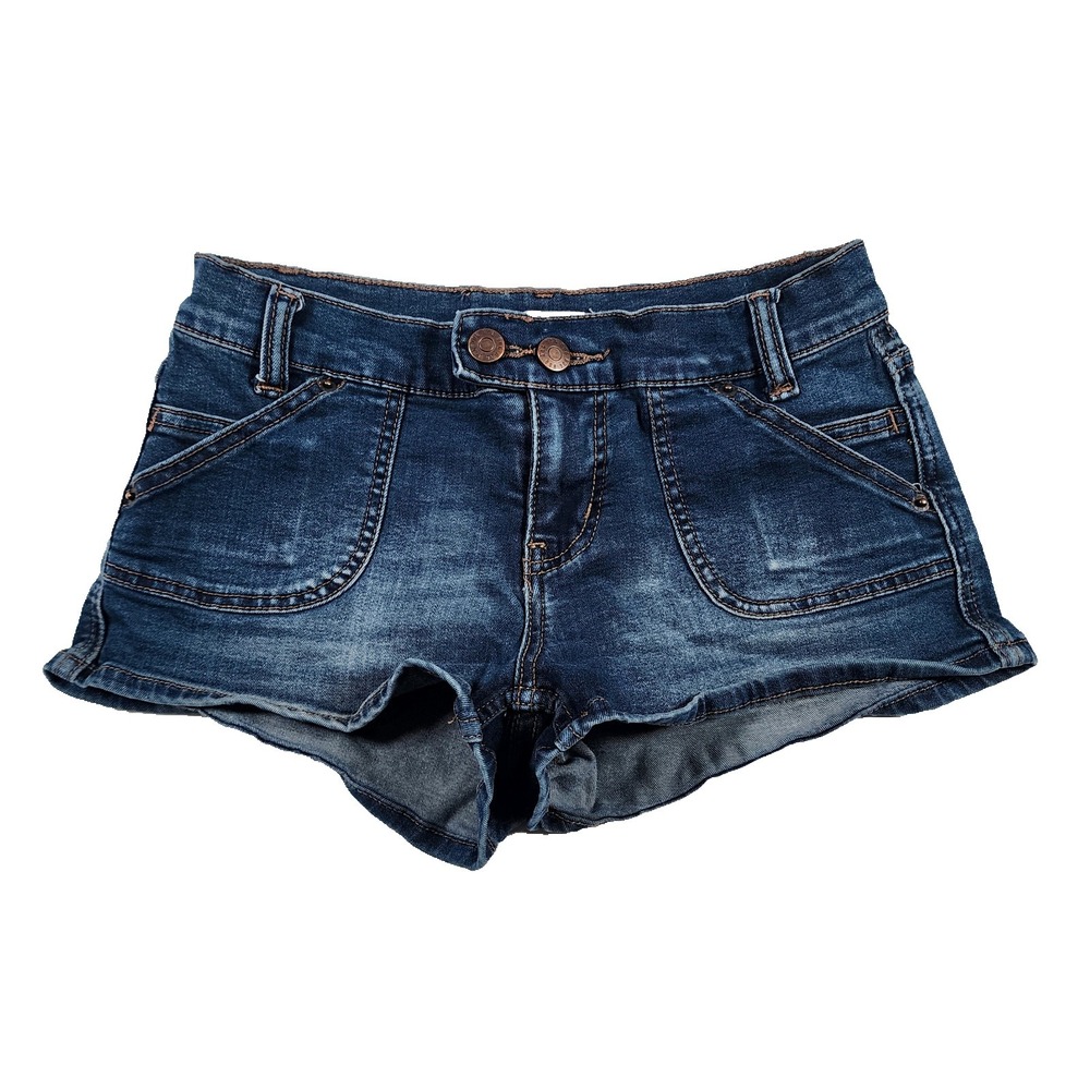 BDG Urban Outfitters Denim Shorts Womens 25 Micro Carpenter Low Rise Hot Y2K